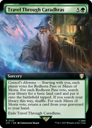 Travel Through Caradhras (Extended Art) [The Lord of the Rings: Tales of Middle-Earth Commander] - The Mythic Store | 24h Order Processing