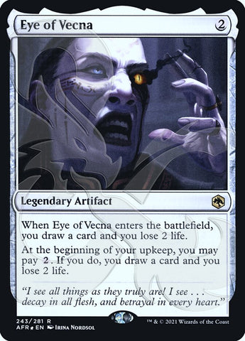Eye of Vecna (Ampersand Promo) [Dungeons & Dragons: Adventures in the Forgotten Realms Promos] - The Mythic Store | 24h Order Processing