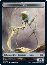 Servo // Thopter (008) Double-Sided Token [Double Masters Tokens] - The Mythic Store | 24h Order Processing