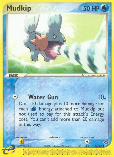 Mudkip (65/97) [EX: Dragon] - The Mythic Store | 24h Order Processing
