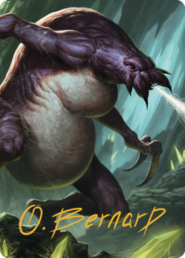 Ettercap Art Card (Gold-Stamped Signature) [Commander Legends: Battle for Baldur's Gate Art Series] - The Mythic Store | 24h Order Processing