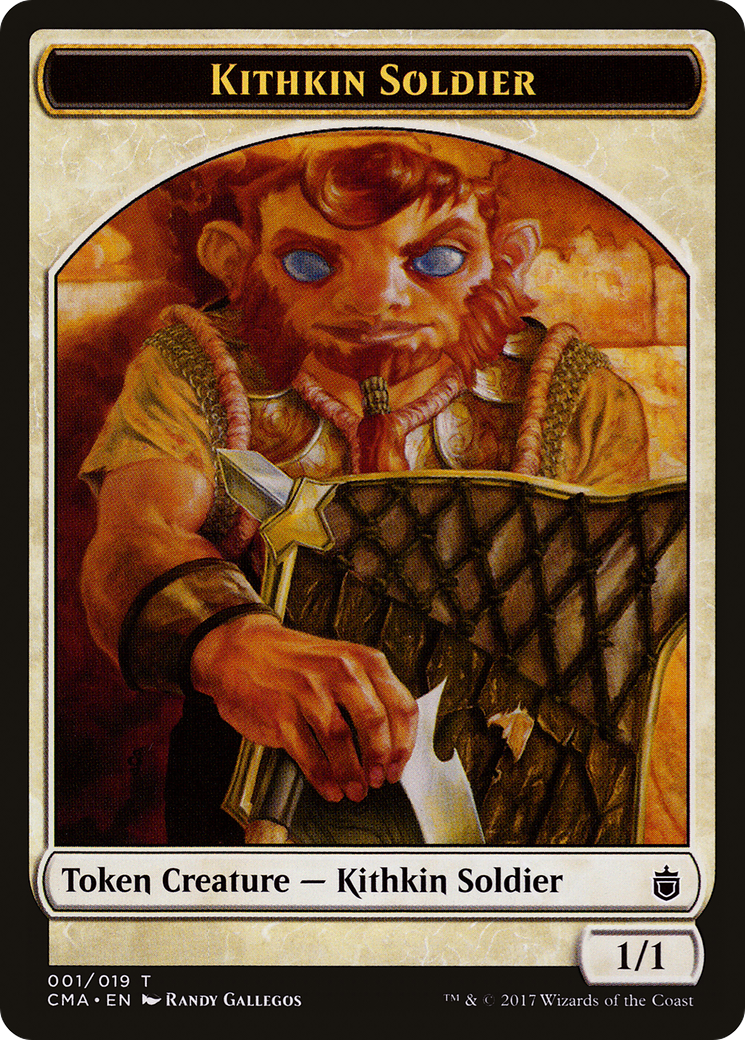 Kithkin Soldier Token [Commander Anthology Tokens] - The Mythic Store | 24h Order Processing