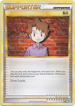 Bill (5/30) [HeartGold & SoulSilver: Trainer Kit - Gyarados] - The Mythic Store | 24h Order Processing