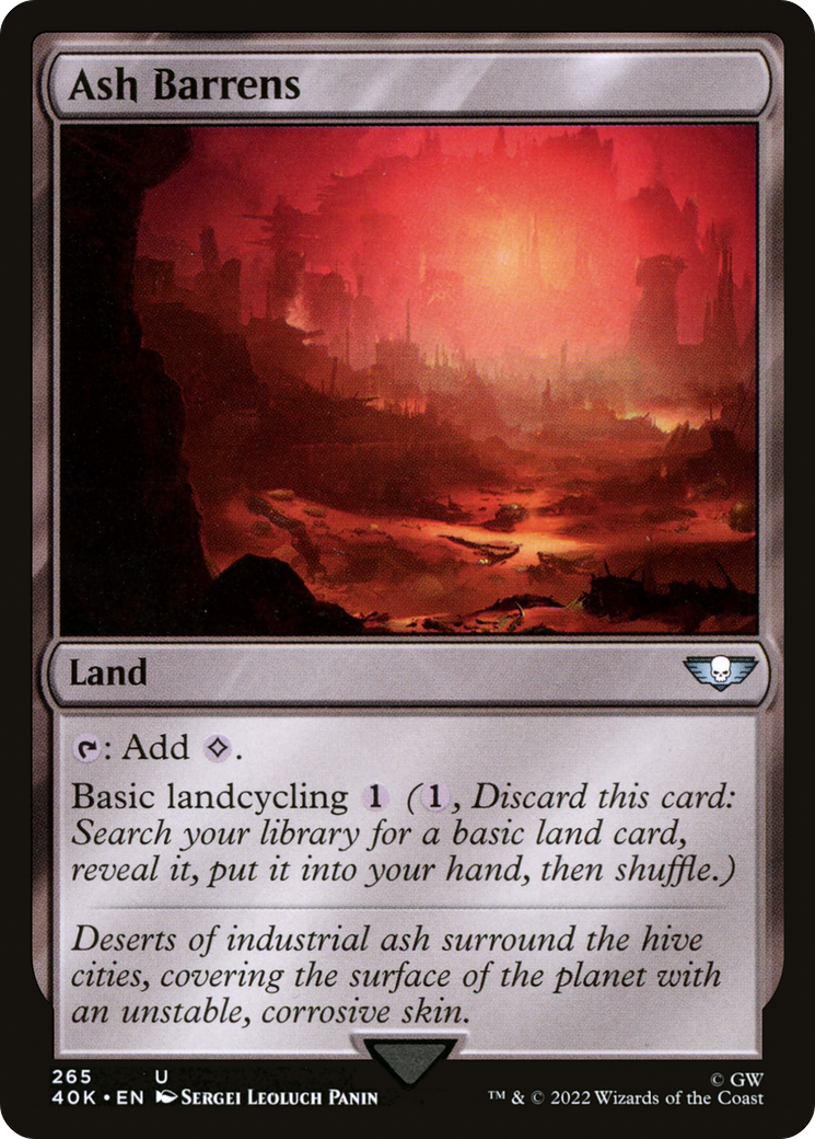 Ash Barrens [Warhammer 40,000] - The Mythic Store | 24h Order Processing