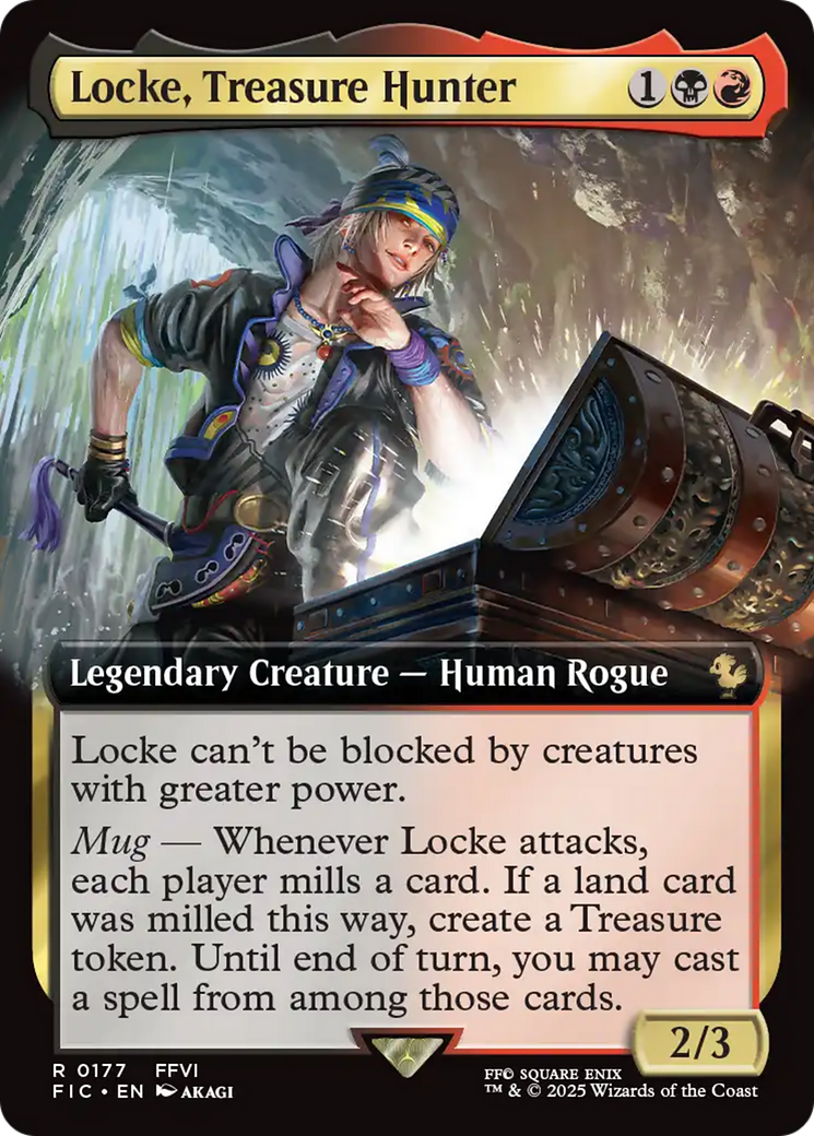 Locke, Treasure Hunter (Extended Art) [FINAL FANTASY Commander] - The Mythic Store | 24h Order Processing