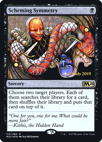 Scheming Symmetry [Core Set 2020 Prerelease Promos] - The Mythic Store | 24h Order Processing
