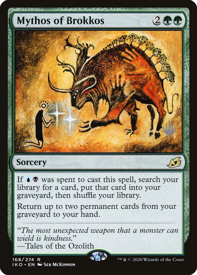Mythos of Brokkos (Promo Pack) [Ikoria: Lair of Behemoths Promos] - The Mythic Store | 24h Order Processing
