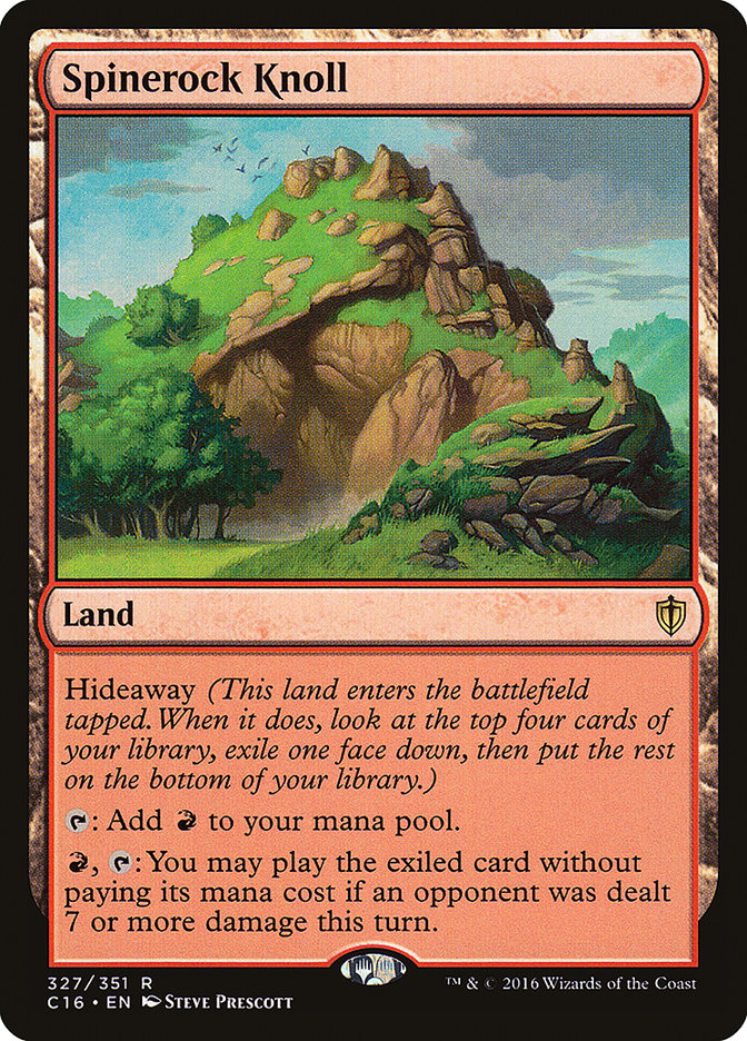 Spinerock Knoll [Commander 2016] - The Mythic Store | 24h Order Processing