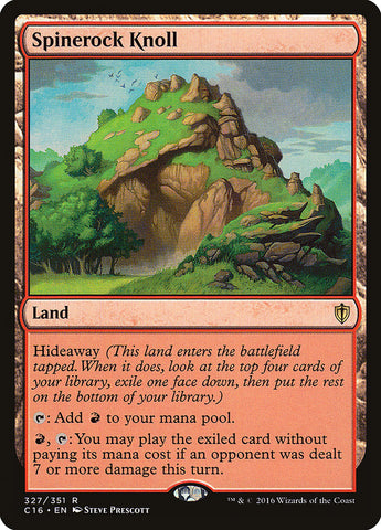 Spinerock Knoll [Commander 2016] - The Mythic Store | 24h Order Processing
