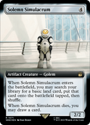 Solemn Simulacrum (Extended Art) (Surge Foil) [Doctor Who] - The Mythic Store | 24h Order Processing