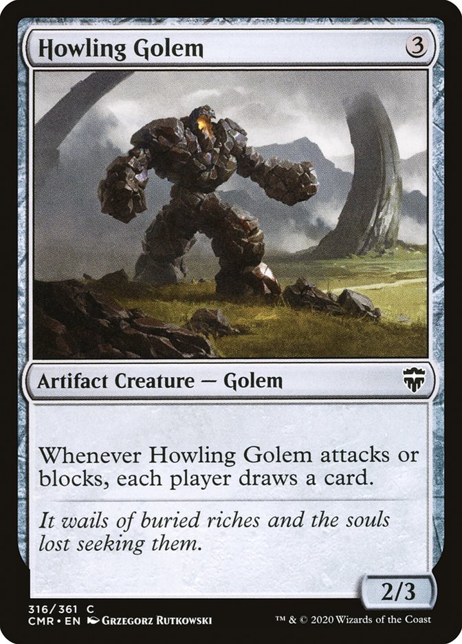 Howling Golem [Commander Legends] - The Mythic Store | 24h Order Processing