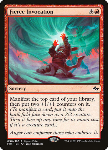 Fierce Invocation [Ugin's Fate] - The Mythic Store | 24h Order Processing