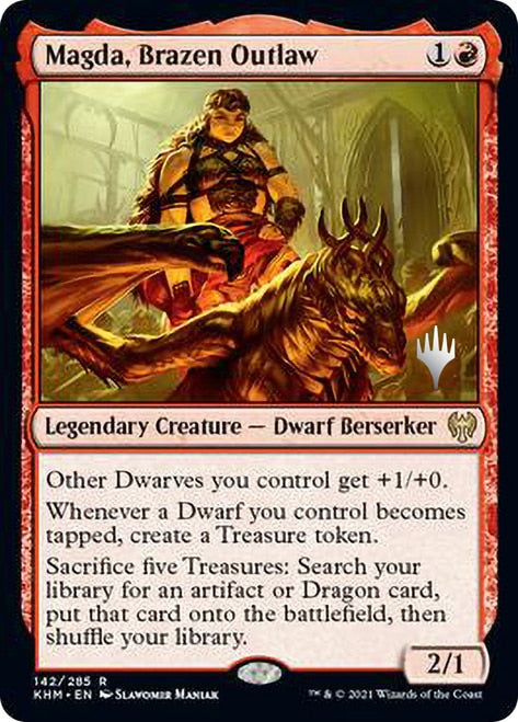 Magda, Brazen Outlaw (Promo Pack) [Kaldheim Promos] - The Mythic Store | 24h Order Processing