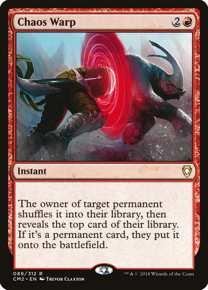 Chaos Warp [Commander Anthology Volume II] - The Mythic Store | 24h Order Processing