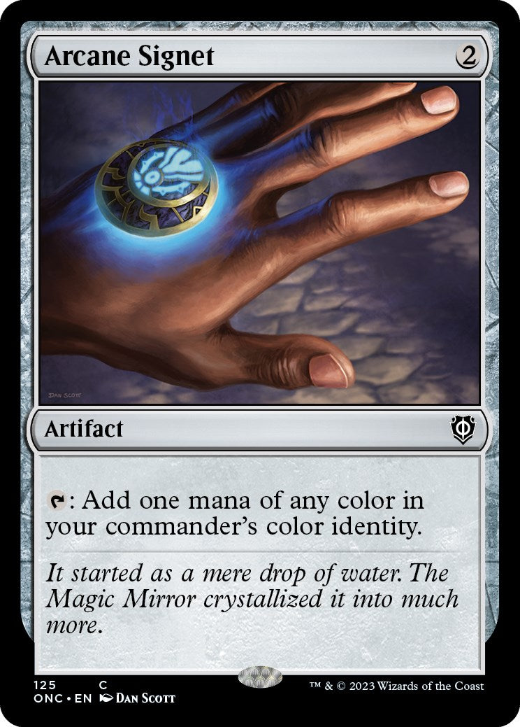 Arcane Signet [Phyrexia: All Will Be One Commander] - The Mythic Store | 24h Order Processing