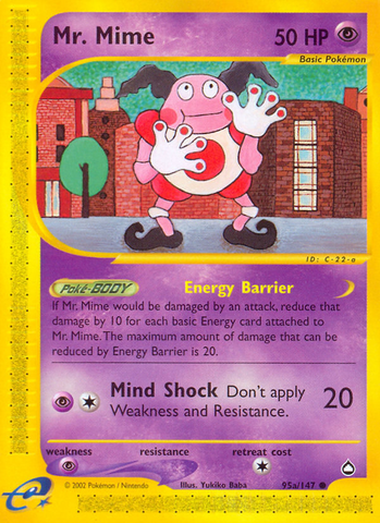 Mr. Mime (95a/147) [Aquapolis] - The Mythic Store | 24h Order Processing