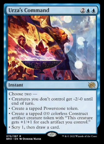 Urza's Command [The Brothers' War] - The Mythic Store | 24h Order Processing