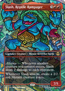 Slash, Reptile Rampager (Borderless) [Teenage Mutant Ninja Turtles] - The Mythic Store | 24h Order Processing