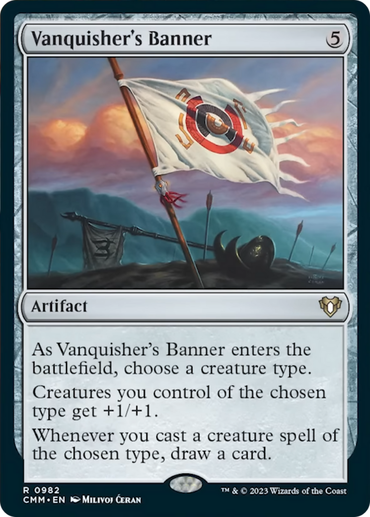 Vanquisher's Banner [Commander Masters] - The Mythic Store | 24h Order Processing