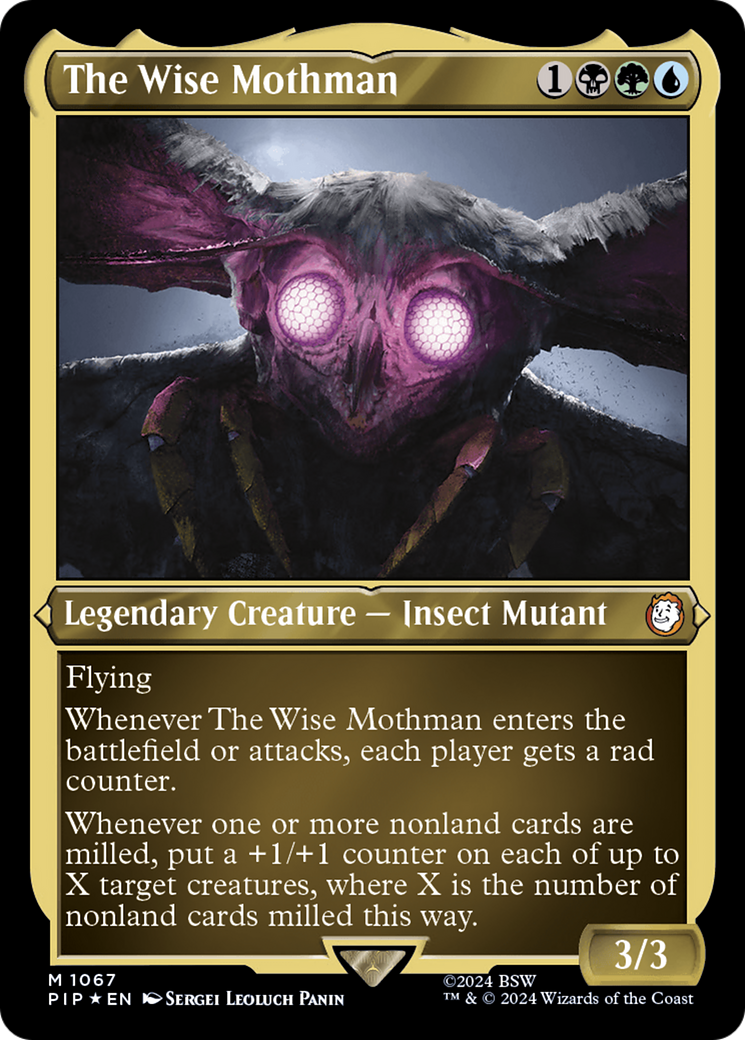 The Wise Mothman (Display Commander) [Fallout] - The Mythic Store | 24h Order Processing