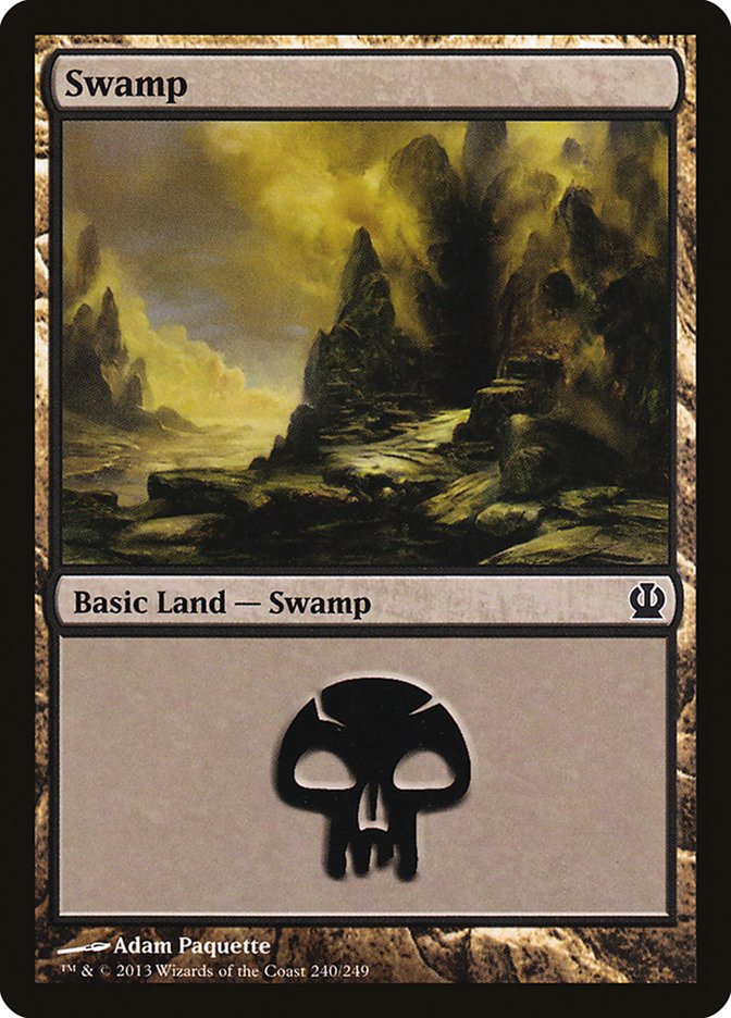 Swamp (240) [Theros] - The Mythic Store | 24h Order Processing