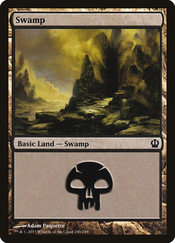 Swamp (240) [Theros] - The Mythic Store | 24h Order Processing