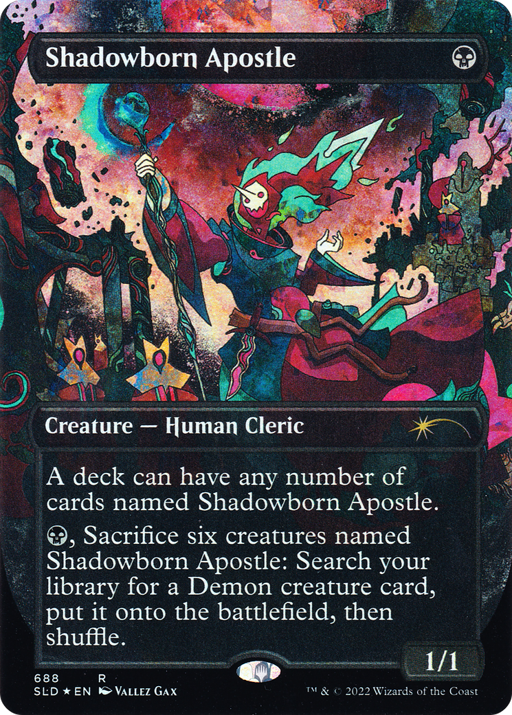 Shadowborn Apostle (688) (Borderless) [Secret Lair Drop Promos] - The Mythic Store | 24h Order Processing