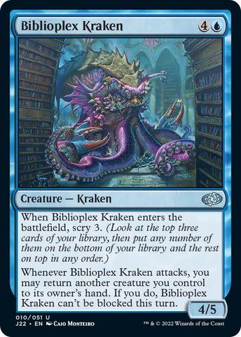 Biblioplex Kraken [Jumpstart 2022] - The Mythic Store | 24h Order Processing