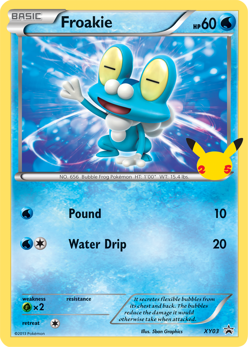 Froakie (XY03) (Jumbo Card) [First Partner Pack] - The Mythic Store | 24h Order Processing