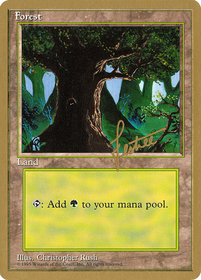 Forest (bl377) (Bertrand Lestree) [Pro Tour Collector Set] - The Mythic Store | 24h Order Processing