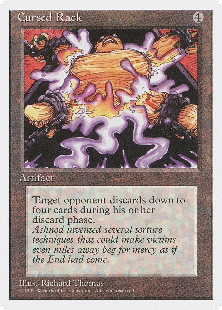 Cursed Rack [Fourth Edition] - The Mythic Store | 24h Order Processing