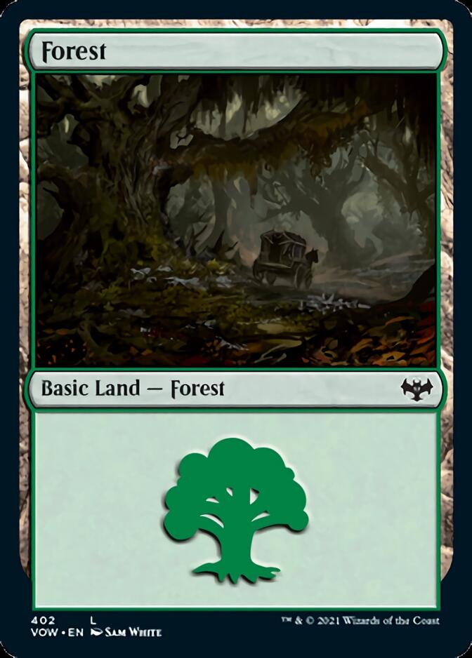 Forest (402) [Innistrad: Crimson Vow] - The Mythic Store | 24h Order Processing