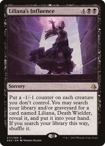 Liliana's Influence [Amonkhet] - The Mythic Store | 24h Order Processing