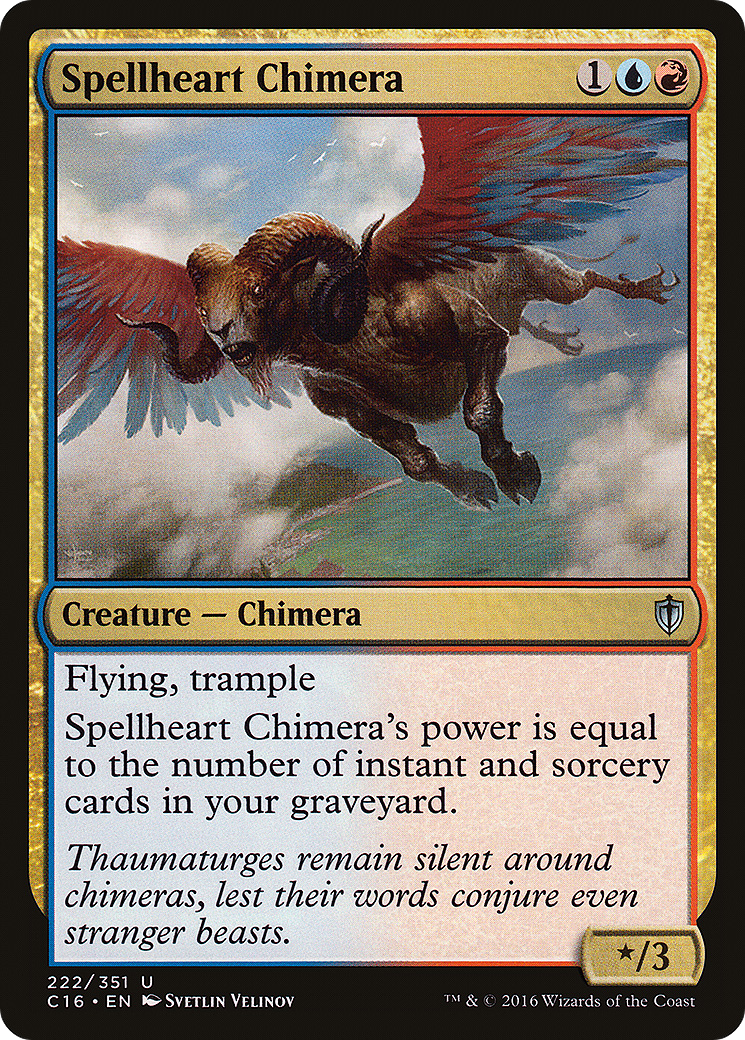 Spellheart Chimera [Commander 2016] - The Mythic Store | 24h Order Processing
