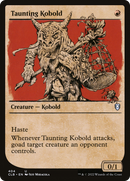 Taunting Kobold (Showcase) [Commander Legends: Battle for Baldur's Gate] - The Mythic Store | 24h Order Processing