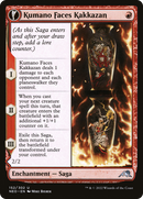 Kumano Faces Kakkazan // Etching of Kumano [Kamigawa: Neon Dynasty] - The Mythic Store | 24h Order Processing