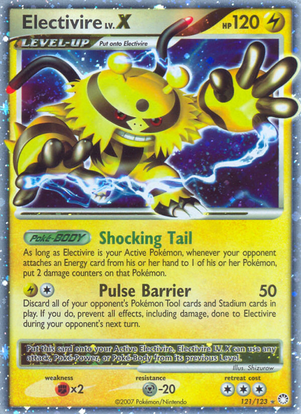 Electivire LV.X (121/123) [Diamond & Pearl: Mysterious Treasures] - The Mythic Store | 24h Order Processing