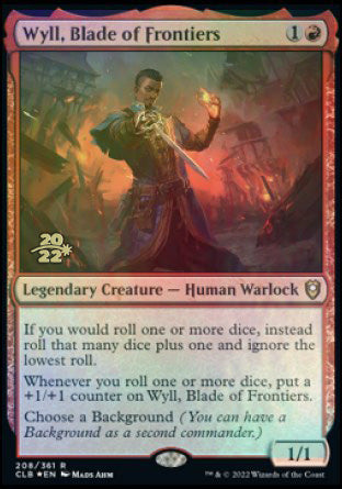 Wyll, Blade of Frontiers [Commander Legends: Battle for Baldur's Gate Prerelease Promos] - The Mythic Store | 24h Order Processing