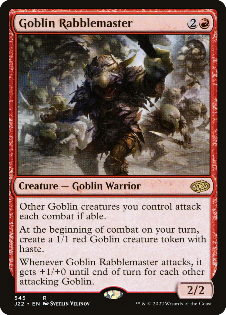 Goblin Rabblemaster [Jumpstart 2022] - The Mythic Store | 24h Order Processing