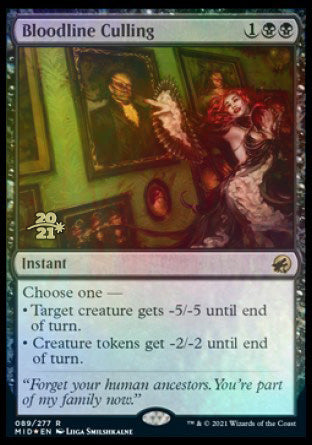 Bloodline Culling [Innistrad: Midnight Hunt Prerelease Promos] - The Mythic Store | 24h Order Processing
