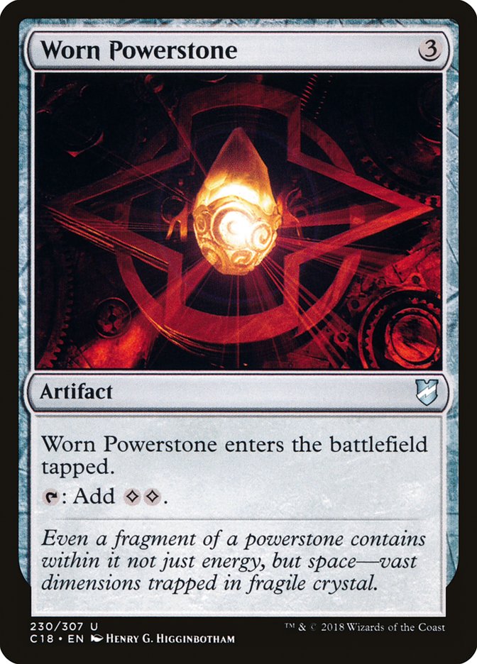 Worn Powerstone [Commander 2018] - The Mythic Store | 24h Order Processing
