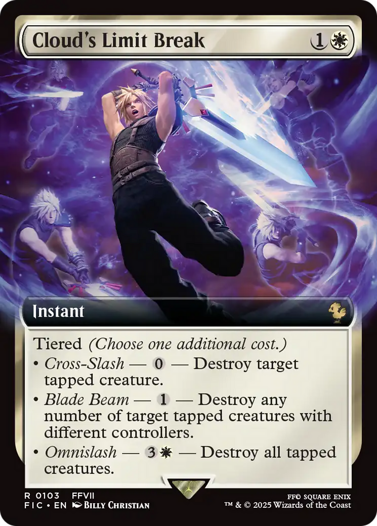 Cloud's Limit Break (Extended Art) [FINAL FANTASY Commander] - The Mythic Store | 24h Order Processing