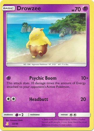 Drowzee (22/30) [Sun & Moon: Trainer Kit - Alolan Raichu] - The Mythic Store | 24h Order Processing