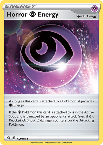 Horror Psychic Energy (172/192) [Sword & Shield: Rebel Clash] - The Mythic Store | 24h Order Processing