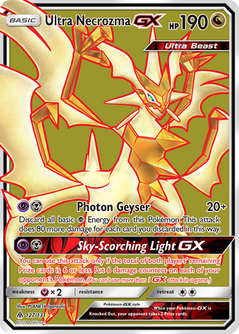 Ultra Necrozma GX (127/131) [Sun & Moon: Forbidden Light] - The Mythic Store | 24h Order Processing
