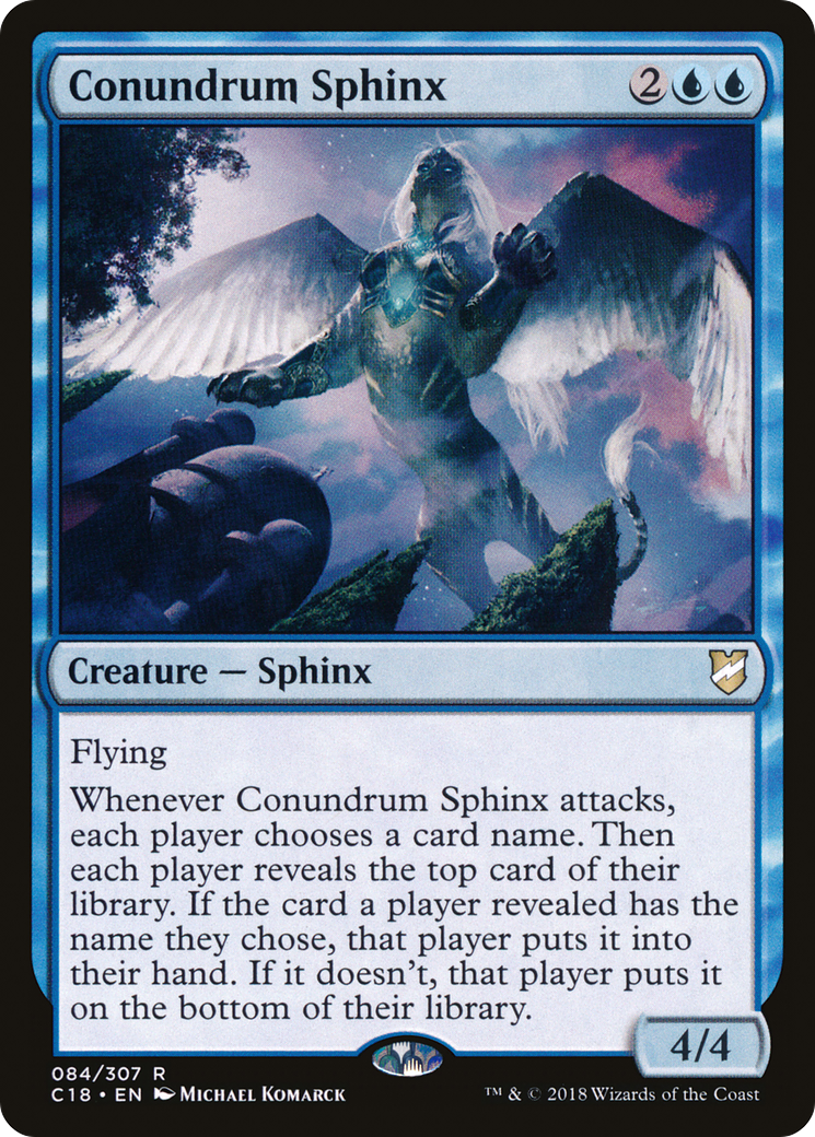 Conundrum Sphinx [Commander 2018] - The Mythic Store | 24h Order Processing