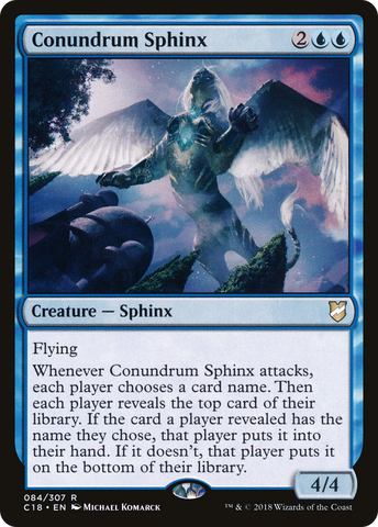 Conundrum Sphinx [Commander 2018] - The Mythic Store | 24h Order Processing