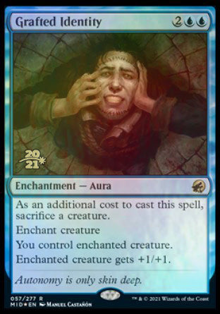 Grafted Identity [Innistrad: Midnight Hunt Prerelease Promos] - The Mythic Store | 24h Order Processing