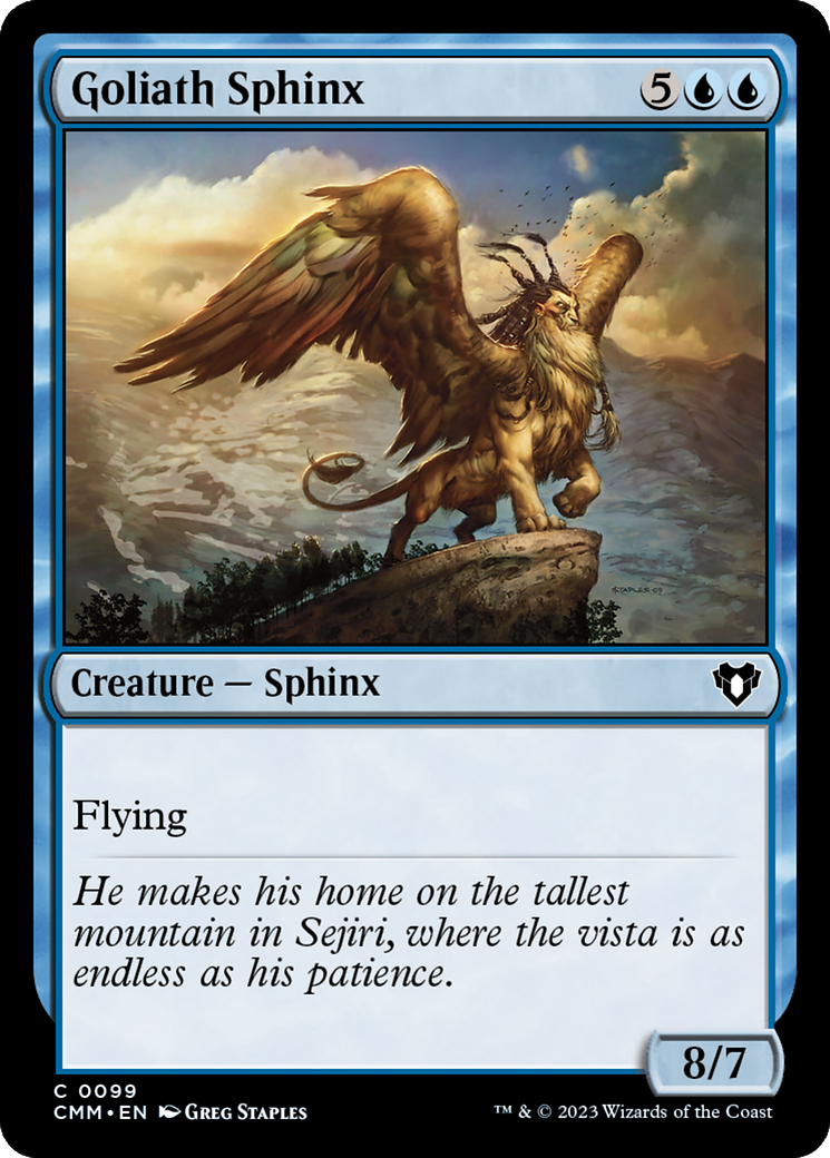 Goliath Sphinx [Commander Masters] - The Mythic Store | 24h Order Processing