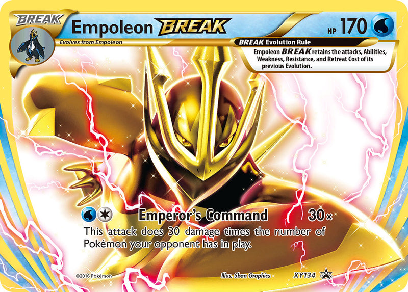 Empoleon BREAK (XY134) [XY: Black Star Promos] - The Mythic Store | 24h Order Processing